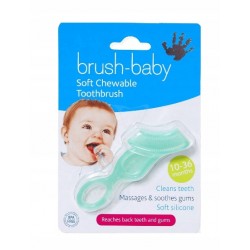 BRUSH-BABY Soft Gryzak ze szczoteczką 10-36 mies