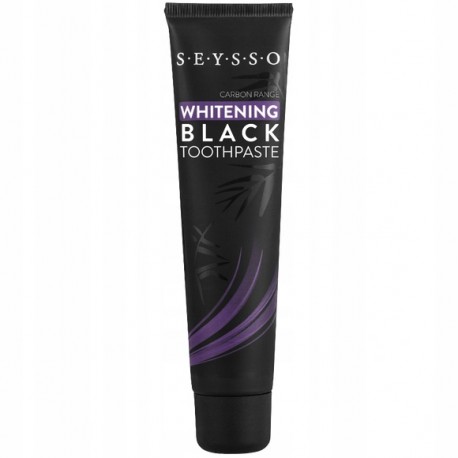 SEYSSO Carbon Black wybielająca Pasta do Zębów
