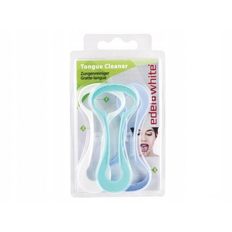 Szczoteczki skrobaczka do czyszczenia języka 3 szt