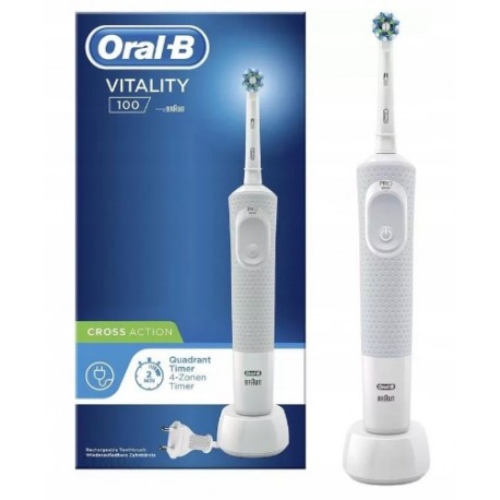 Szczoteczka elektryczna ORAL-B Vitality D100 White